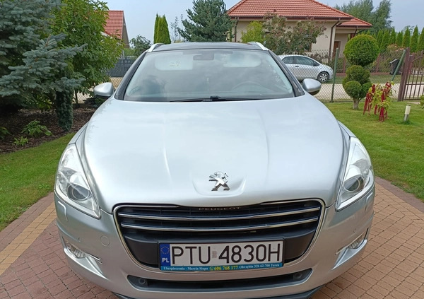 Peugeot 508 cena 38900 przebieg: 151400, rok produkcji 2014 z Turek małe 704